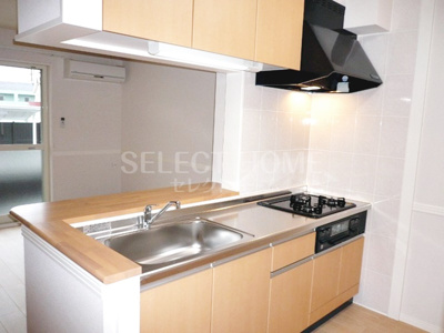 【キッチン】 | フェリーチェ | コンパクトなキッチンで掃除もラクラク