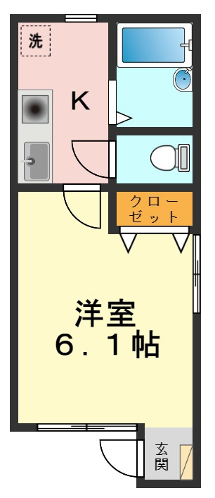 フローラ東小岩の間取り