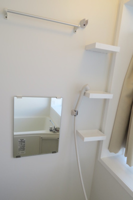 【浴室】 | コーポコスモス | きれいなお風呂です