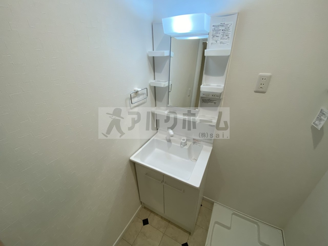 ＥＸハイツ柏原の独立洗面台|ＥＸハイツ柏原（柏原市大正・ＪＲ柏原駅）　独立洗面台
