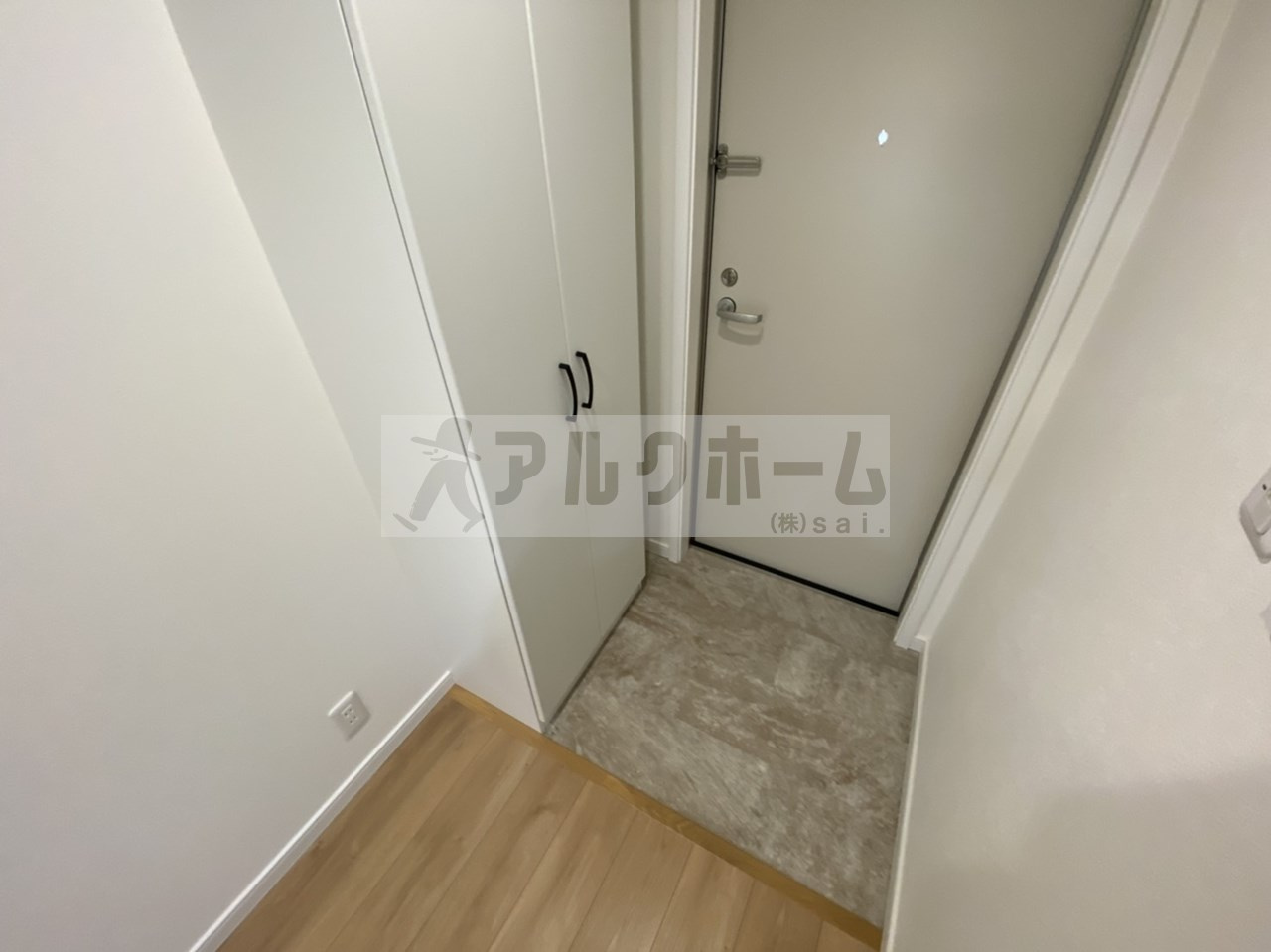 ＥＸハイツ柏原の玄関|ＥＸハイツ柏原（柏原市大正・ＪＲ柏原駅）　玄関