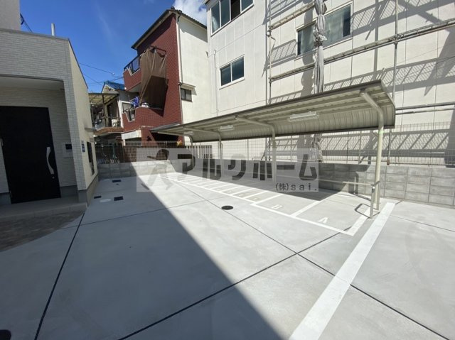 ＥＸハイツ柏原のその他共用部分|ＥＸハイツ柏原（柏原市大正・ＪＲ柏原駅）　駐輪場