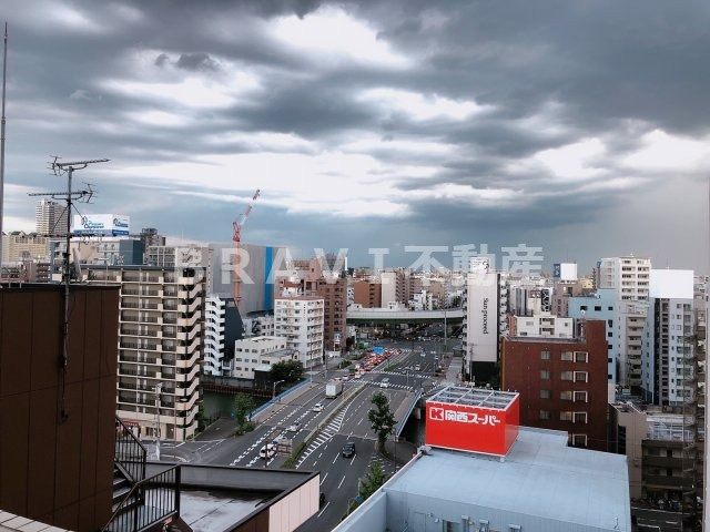 アーデンタワー南堀江　BRAVI不動産の展望|【アーデンタワー南堀江】眺望