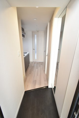 プレサンス南堀江の玄関