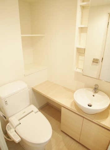 【トイレ】 | ヴォーガコルテ西馬込アジールコート | シンプルで使いやすいトイレです