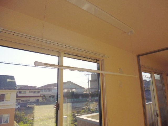 チェリーブロッサムBの設備|室内物干し