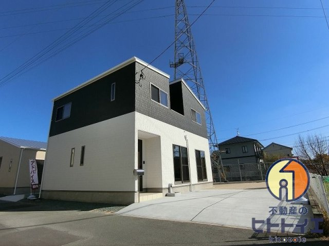 筑後市長浜新築　２階建住宅の外観