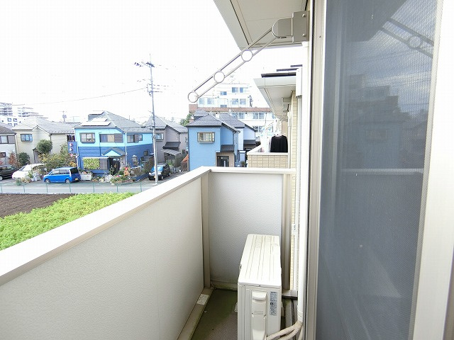 ファヴォーレⅡのバルコニー