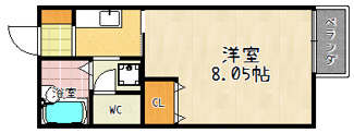 【間取り】 | アレイほたる谷