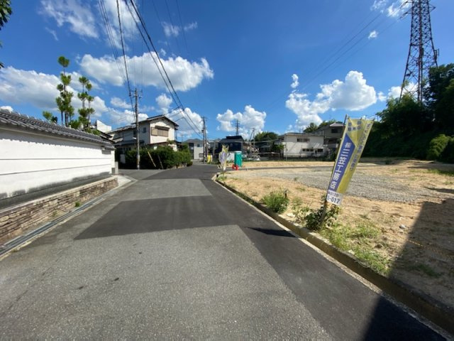 グラッド・タウン太秦中町の前面道路含む現地写真|■どの区画も日当たり抜群です♪♪