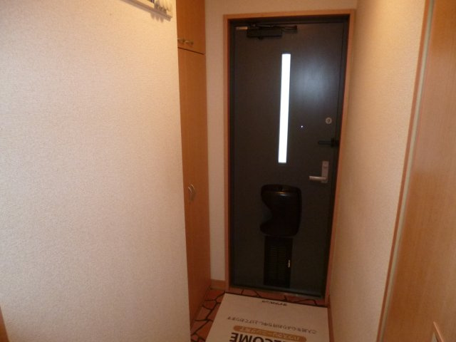 ユウハイツの玄関