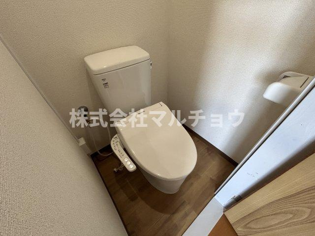 浜田マンションのトイレ|シンプルで使いやすいトイレです
