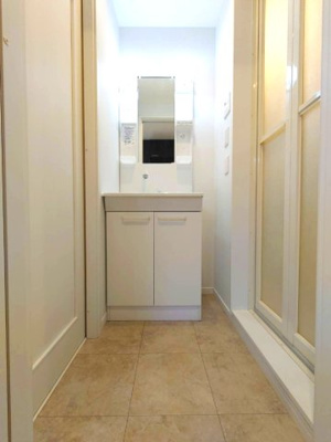 【独立洗面台】 | AQUE16 | 身支度もしっかりできます