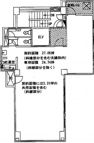 第三岩月ビルの間取り