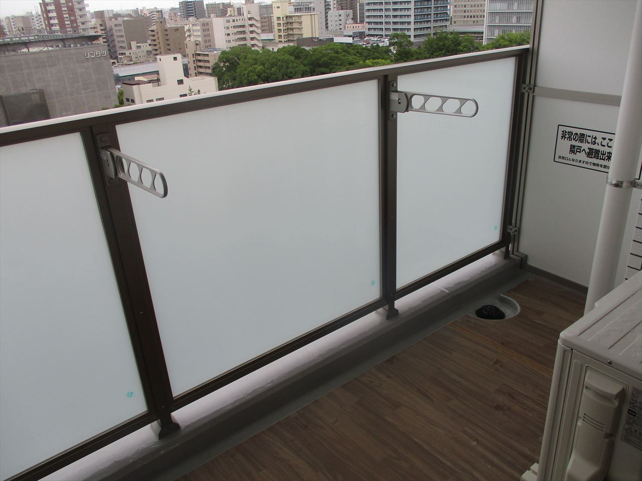 ディアレイシャス上前津｜名古屋市の賃貸ならMy賃貸のバルコニー|ディアレイシャス上前津