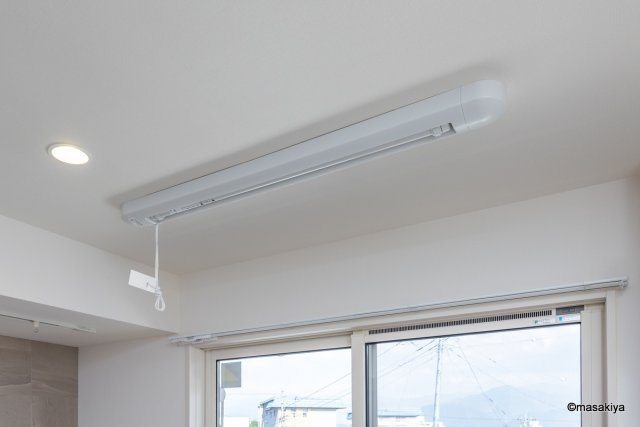 ライトグリーン鶴賀の設備|室内物干し