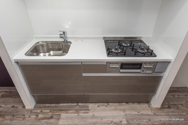 ライトグリーン鶴賀のキッチン