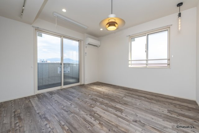 ライトグリーン鶴賀の居間・リビング|リビング