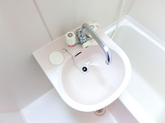 クレアール西川の洗面所