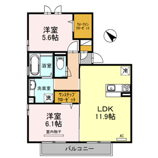 【間取り】 | セジュール　優