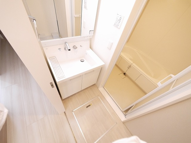 ハイドランジア加茂の浴室|日々の疲れを癒すお風呂付です