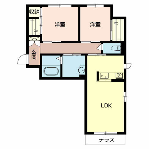 【間取り】 | コラール堀止