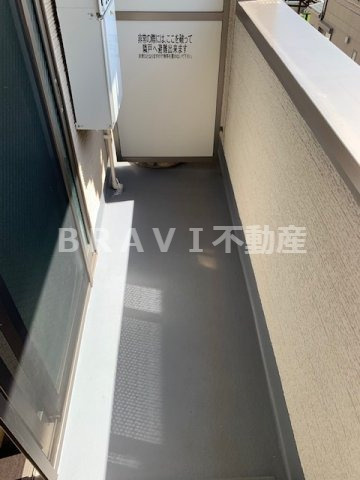 フジパレス谷町A棟　BRAVI不動産のバルコニー|【フジパレス谷町A棟】落ち着いた時間を過ごせるバルコニーです