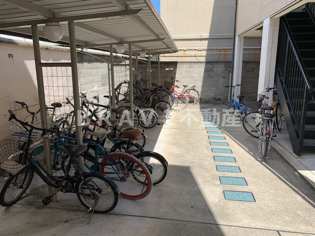 フジパレス谷町A棟　BRAVI不動産のその他共用部分|【フジパレス谷町A棟】駐輪場