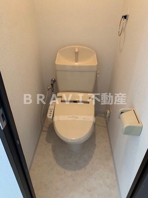 フジパレス谷町A棟　BRAVI不動産のトイレ|【フジパレス谷町A棟】トイレもきれいです
