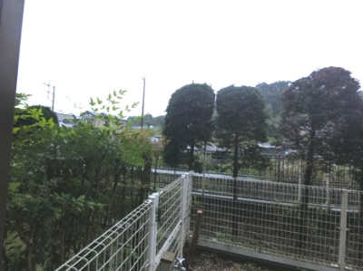 【展望】 | サンヴェール横浜西谷 | 専用庭からの眺望