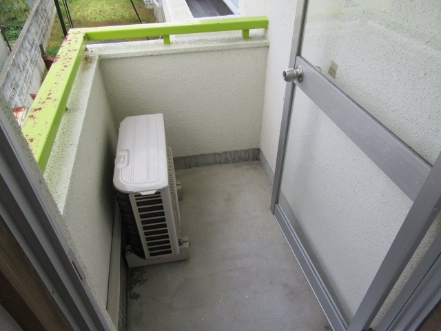 あこやコーポラスBのバルコニー