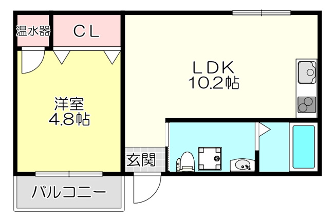 【間取り】 | FmaisonLOREⅠ番館
