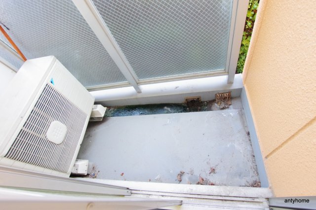 長井ハイツ淡路　仲介手数料無料のバルコニー