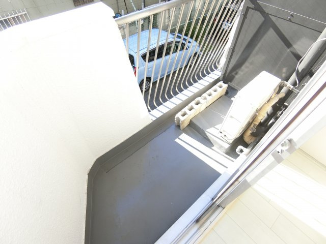 SAMURAIマンションのバルコニー