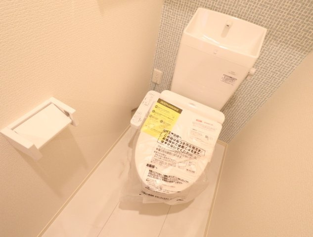 上益城郡益城町大字惣領のアパートのトイレ