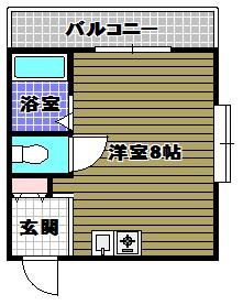 スカイ南花台の間取り