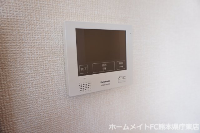 熊本市中央区黒髪１丁目のアパートのセキュリティ