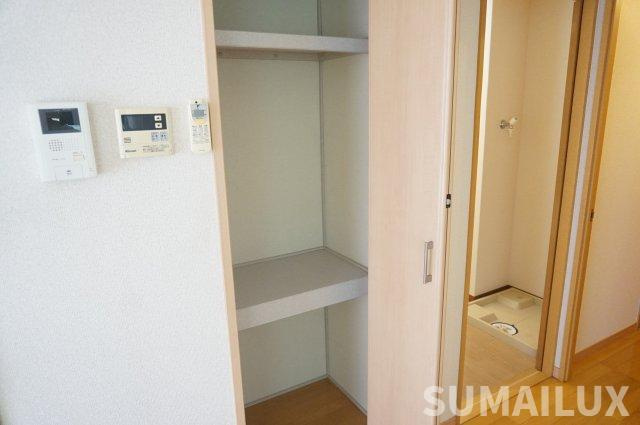 熊本市北区麻生田４丁目の賃貸マンションの収納