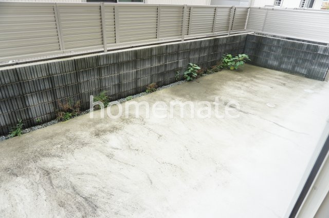 セキュレア須屋Aのバルコニー