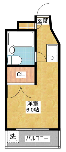 ゆうきビル| 名古屋市の賃貸ならMy賃貸の間取り|ゆうきビル