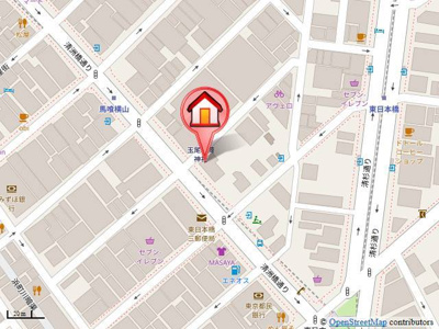 【地図】 | アスコットパーク日本橋 | 駅やコンビニがすぐ近くにあり大変便利な住環境です