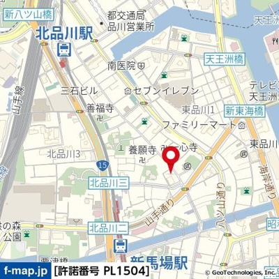 【地図】 | スカイコート品川６