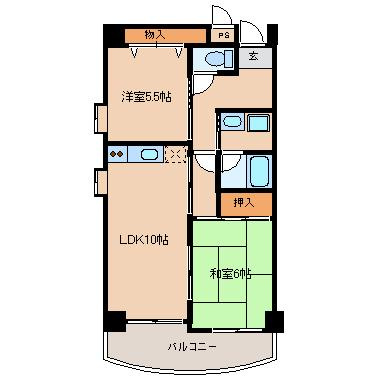 【間取り】 | アルプス西梅田