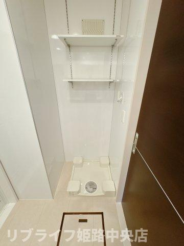 クラージュKSの洗面所
