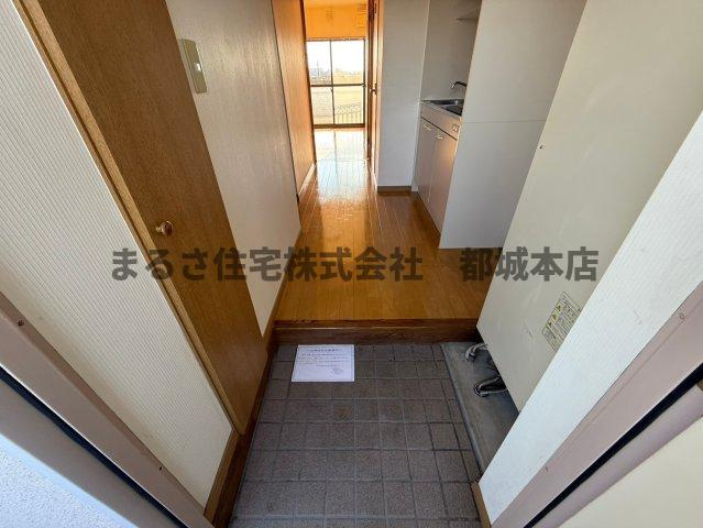 サンライズ金田の玄関