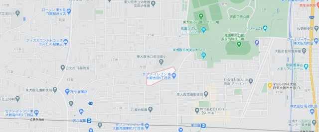 クリエオーレ吉田の地図