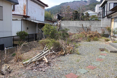 【庭】 | 大船渡市大船渡町字上山・中古住宅