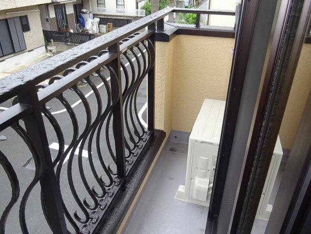 TROIS東小岩のバルコニー