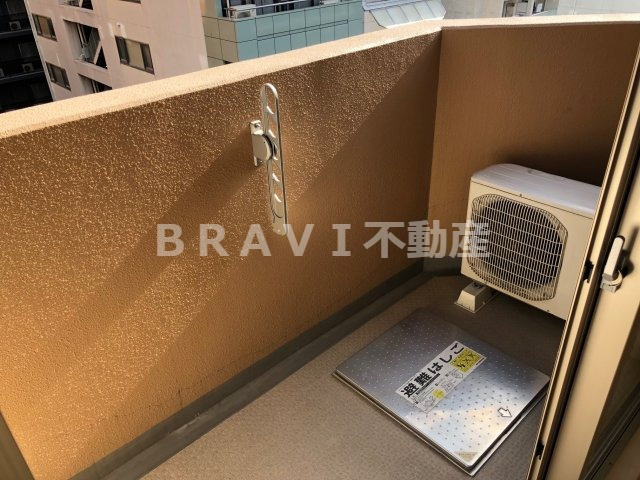 ヴィラタワー谷町　BRAVI不動産のバルコニー|【ヴィラタワー谷町】暖かな日差しのふりそそぐバルコニー