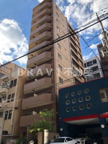 ヴィラタワー谷町　BRAVI不動産の外観|【ヴィラタワー谷町】きれいな外観です